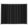 VEVOR Room Divider, 96×120inch Portable Panel Room Divider with Wheels Curtain Divider Stand, Room Divider Privacy Screen for Office, Bedroom
