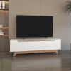 Curlew TV Stand, 2 Doors, 1 Drawer