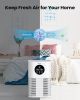 Air Purifiers for Home Large Room up to 600 Ft², VEWIOR H13 True Hepa Air Purifiers for Pets Hair, Dander, Smoke, Pollen, 3 Fan Speeds