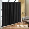 VEVOR Room Divider, 96×120inch Portable Panel Room Divider with Wheels Curtain Divider Stand, Room Divider Privacy Screen for Office, Bedroom