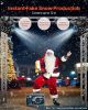 VEVOR 900W Snow Machine with 9 LED RGB Lights, 12 LED Lighting Colors, and Wireless Remote