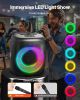 Karaoke Machine for Adults 4 in Portable Bluetooth Speaker 2 Wireless Microphone