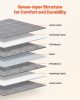 Weighted Blanket 20lb 88 x 104" King Size Cooling Breathable Heavy Blanket
