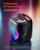 Karaoke Machine for Adults 4 in Portable Bluetooth Speaker 2 Wireless Microphone
