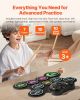 Electric Drum Set 9-Pad with Headphone Jack Pedals Built-in Speakers for Kids