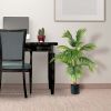 40" Artificial Palm Plant in Black Plastic Pot