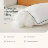 2 pieces Bed Pillows Grey-KING