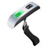 1pc Portable Scale Digital LCD Display 110lb/50kg Electronic Luggage Hanging Suitcase Travel Weighs Baggage Bag Weight Balance Tool