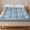 Mattress with checkered three-dimensional edges, 4 colors, Full size
