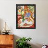 Framed Canvas Wall ArtOil Paintings Impressionism Aesthetic Prints Canvas Paintings for Living Room Bedroom Office Home