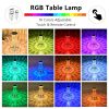 Vase Shape Atmosphere Crystal Lamp Romantic Bedside Diamond Table Lamp Home Christmas Decorations LED Lights