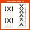 9-Layer Vertical Shoe Rack – Space-Saving Stackable Shoe Organizer for Entryway, Closet, Dorm, Bathroom – Easy Assemble Plastic Shoe Shelf
